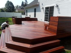 Residential Deck Staining in Boston, MA (2)