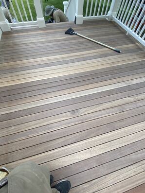 Before & After Deck Staining in Boston, MA (2)