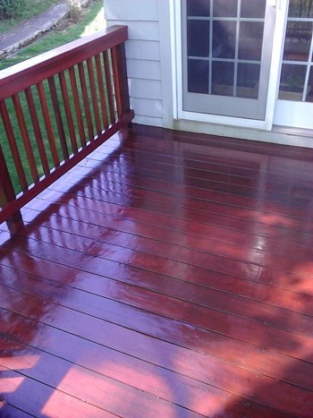 Deck Staining in Lexington, MA